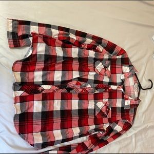 Passport long sleeve plaid